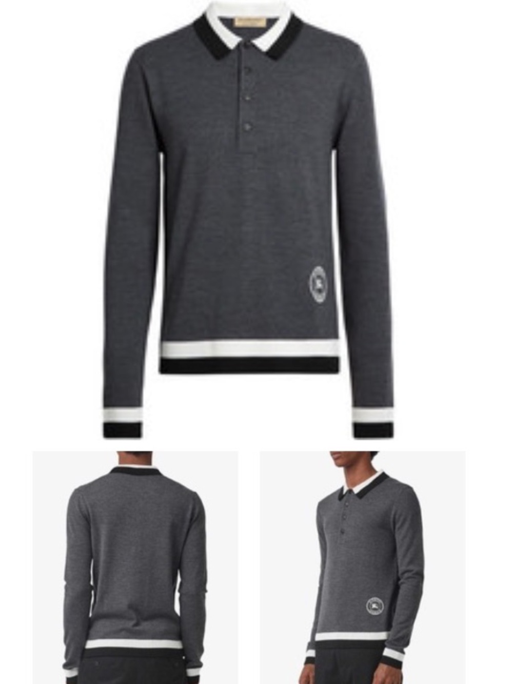Burberry Men’s XL Merino Wool Sweater
